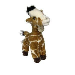 Miyoni by Aurora Baby Giraffe Standing Plush Stuffed Animal Calf 9”‎ Tall